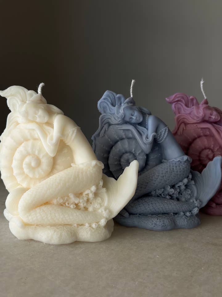 Vela Sirena Deslizante - Decoración Escultural Costera para venta al por mayor de Lumistel