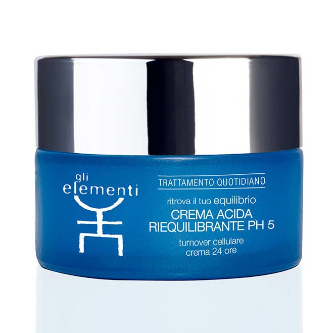 gli elementi - Vendita all'ingrosso Crema idratante viso - Crema acida riequilibrante pH 50