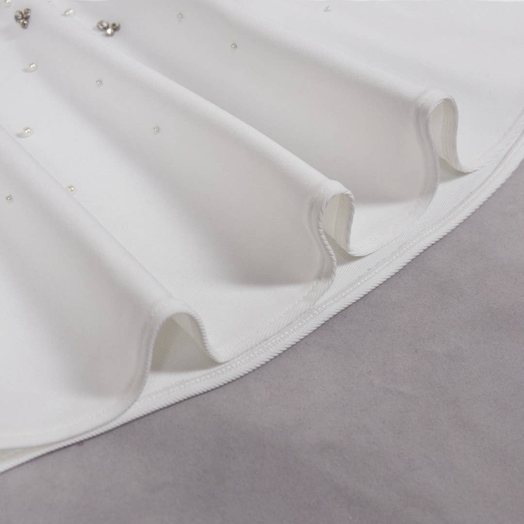 Productseeker - Venta al por mayor Vestido - Mujer - Vestido bandage elegante y chic con tirantes DR596 y adornos de pedrería8