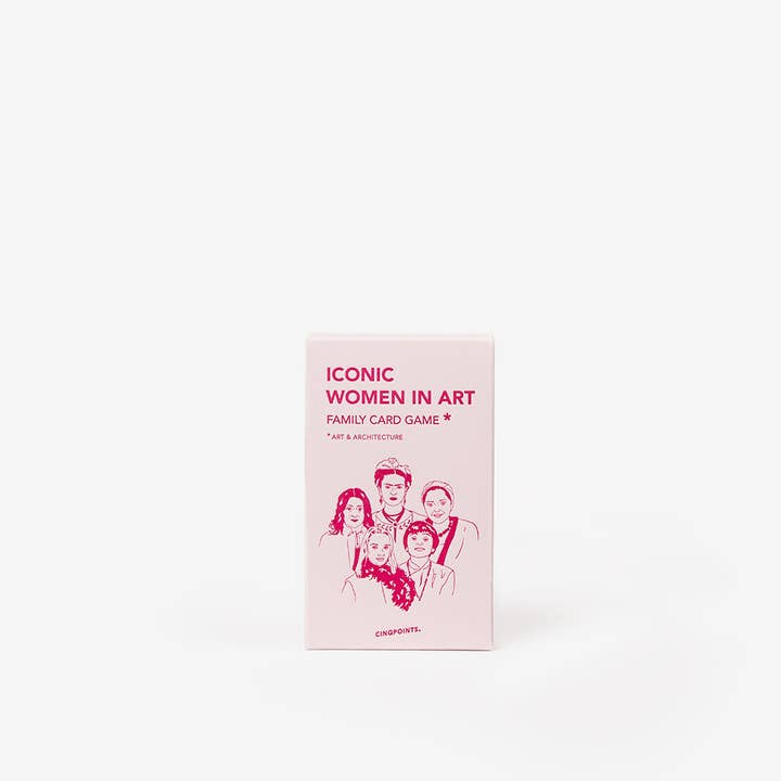 Cinqpoints - Wholesale Card Game - Iconic Women in Art Playing Cards Game Summer Gift