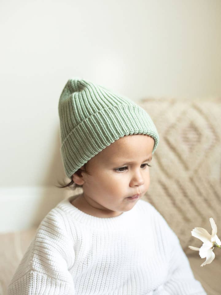 Gebreide Mutsen van Biologisch Katoen voor Baby's en Kinderen voor wholesale door Little Organic Co