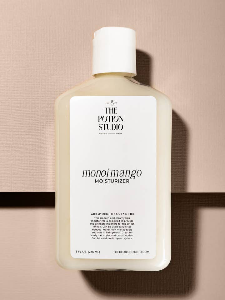 Monoi Mango Moisturizer for wholesale by The Potion Studio