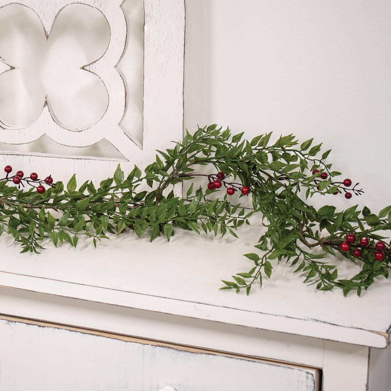Col House Designs – Engroshandel Guirlande – Lady Ruscus & Berries Garland - 6 fod1