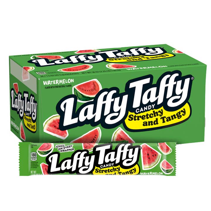 I Got Your Candy - Wholesale Taffy - Laffy Taffy Watermelon 1.5oz - 24ct