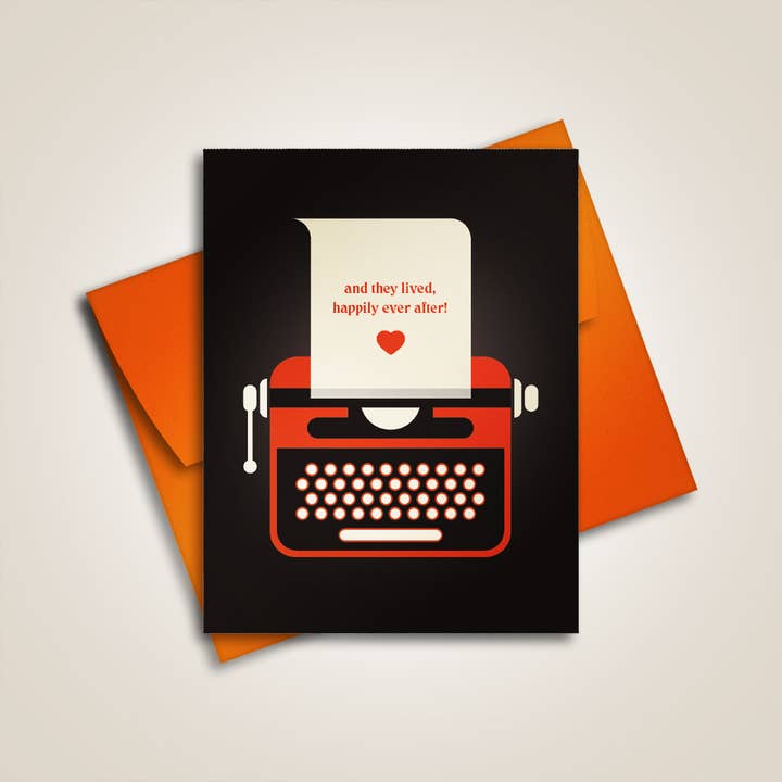 The Fabled Creative Co. - Wholesale Love Card - They Lived Happily - Greeting Card - UPDATED DESIGN