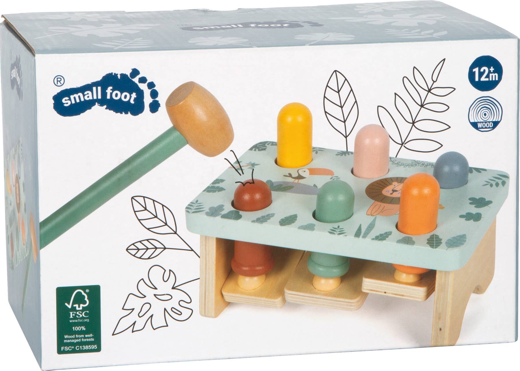 small foot - Wholesale Wood Toy - Kids - Tapping Game "Safari" | Tapping Games | Wooden Toys7