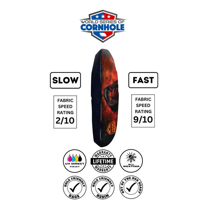 Skip's Garage - Wholesale Cornhole - Chicago Navy Cornhole Bags - Professional Rapter 5.52