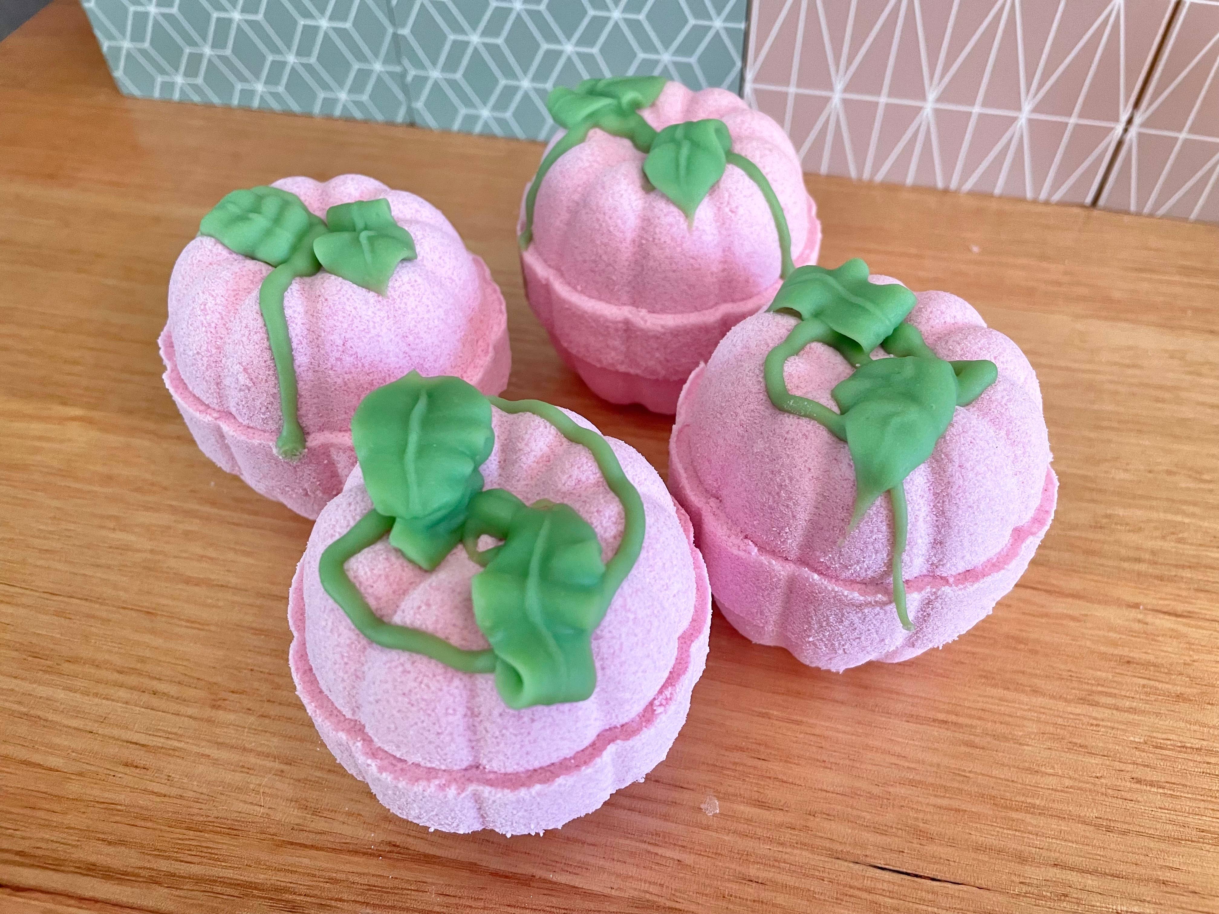 Suave Soaps - Wholesale Bath bomb/fizz - Pumpkin Goat Milk Bath Bomb4