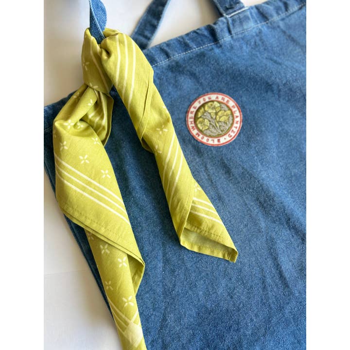 Chelsea Calkins Design - Wholesale Bandana - Women's - Meadow of Daisies Bandana | Illustrated, Floral Design 5