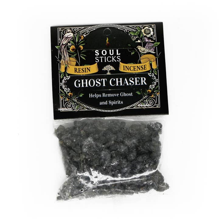 Ghost Chaser Resin Incense Pack (1 oz.) for wholesale by Designs by Deekay Inc.