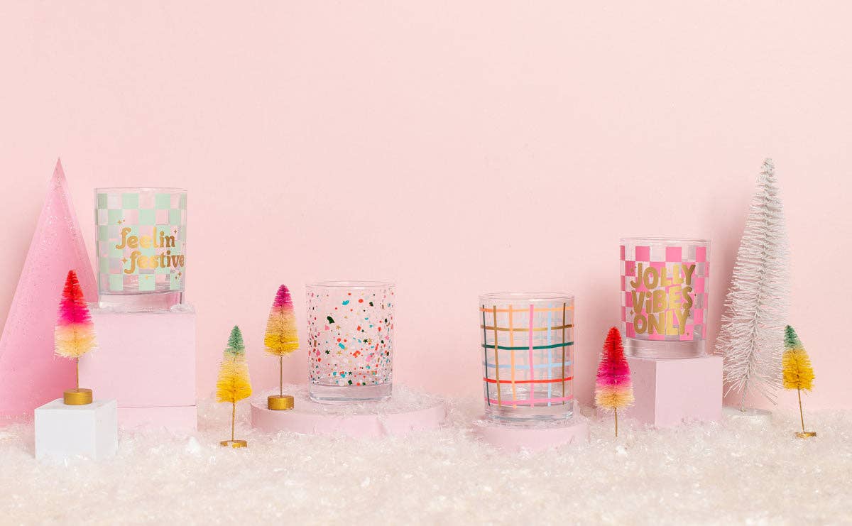 Talking Out of Turn - Vendita all'ingrosso Bicchieri da cocktail/superalcolici - Set di bicchieri Holiday Rocks2