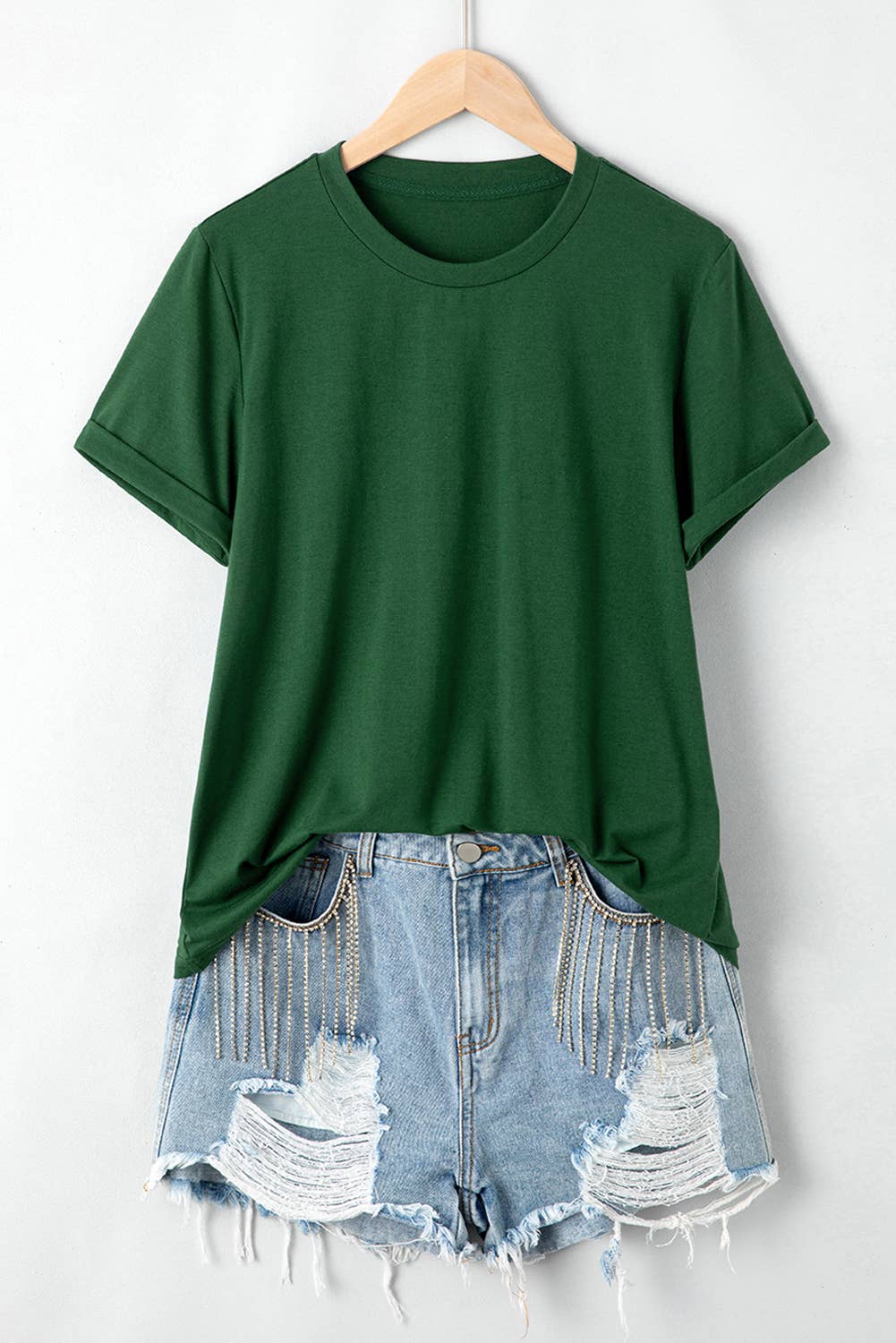 Aapparella - Vente T-shirt – femme - T-shirt décontracté multicolore à manches courtes et col rond | S-2XL5