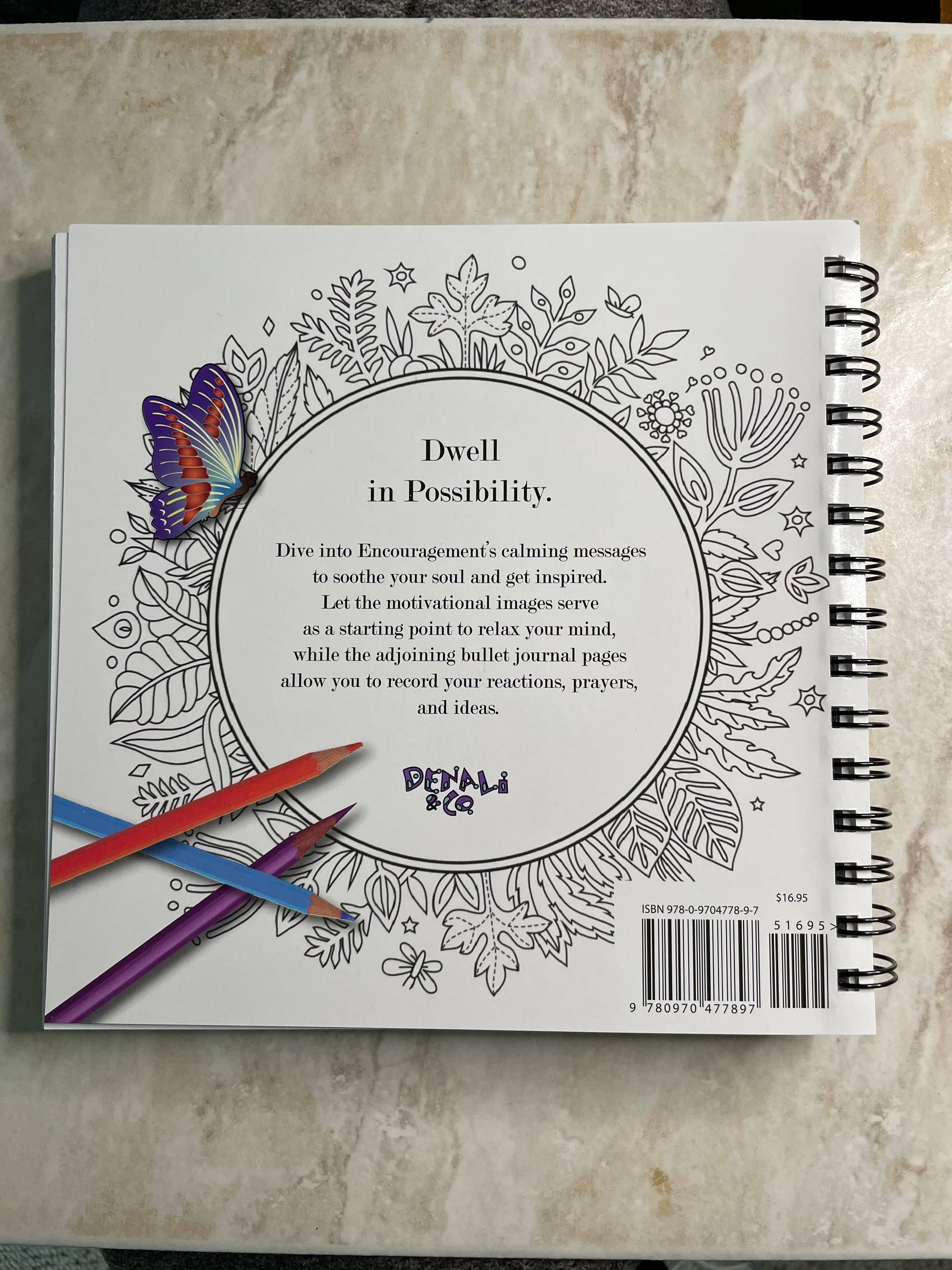 Denali & Co. – Großhandel Mal- & Aktivitätsbuch – Erwachsene – Ermutigungen: Malbuch-Notizbuch12