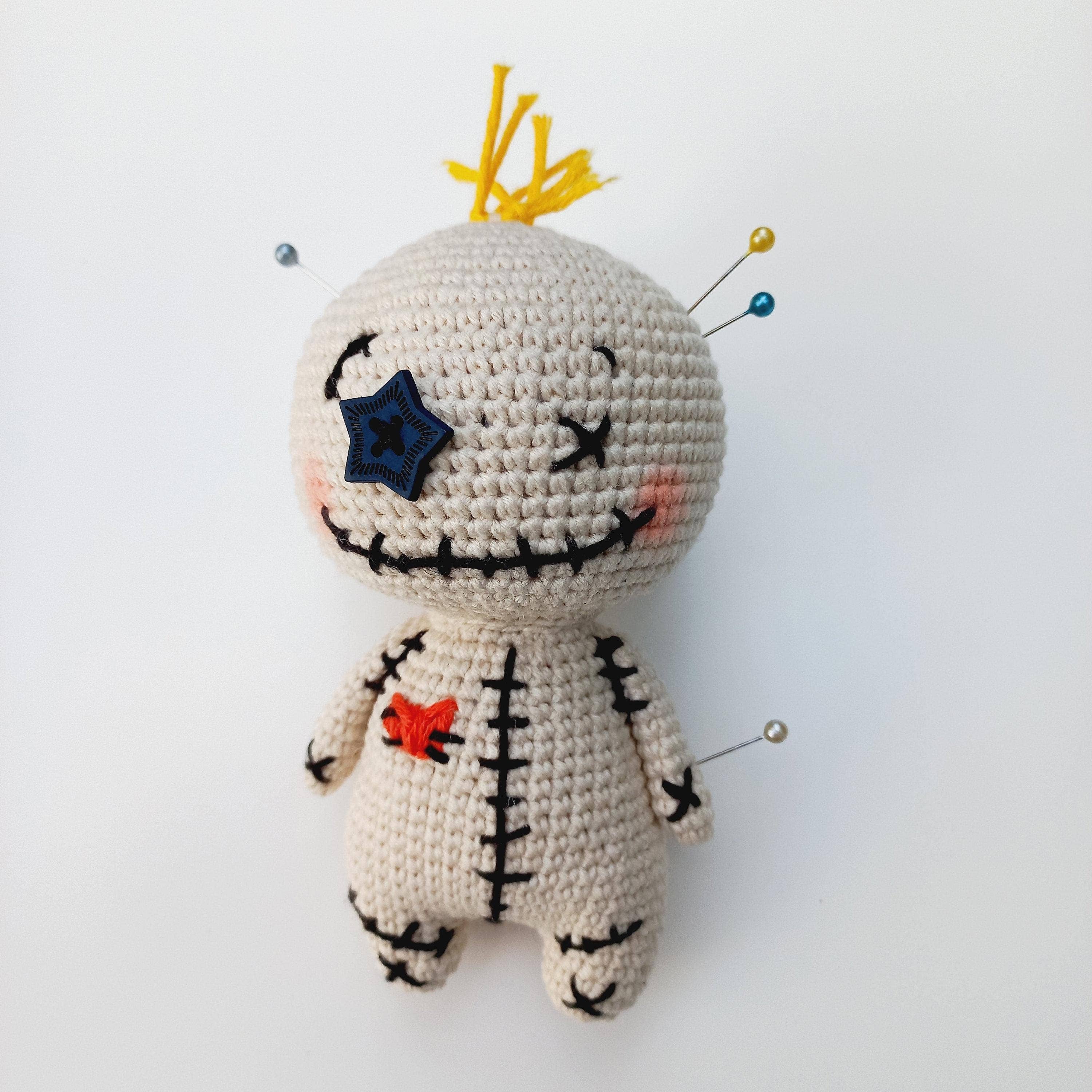 Anh2 LTD - Wholesale Decorative Tabletop Object - Voodoo Doll Crochet, Cute Voodoo Amigurumi, Halloween Decor3