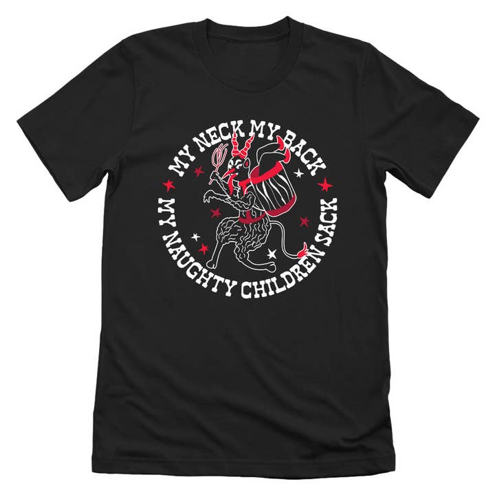 My Neck My Back My Naughty Children Sack for wholesale by Let's Get This Thread