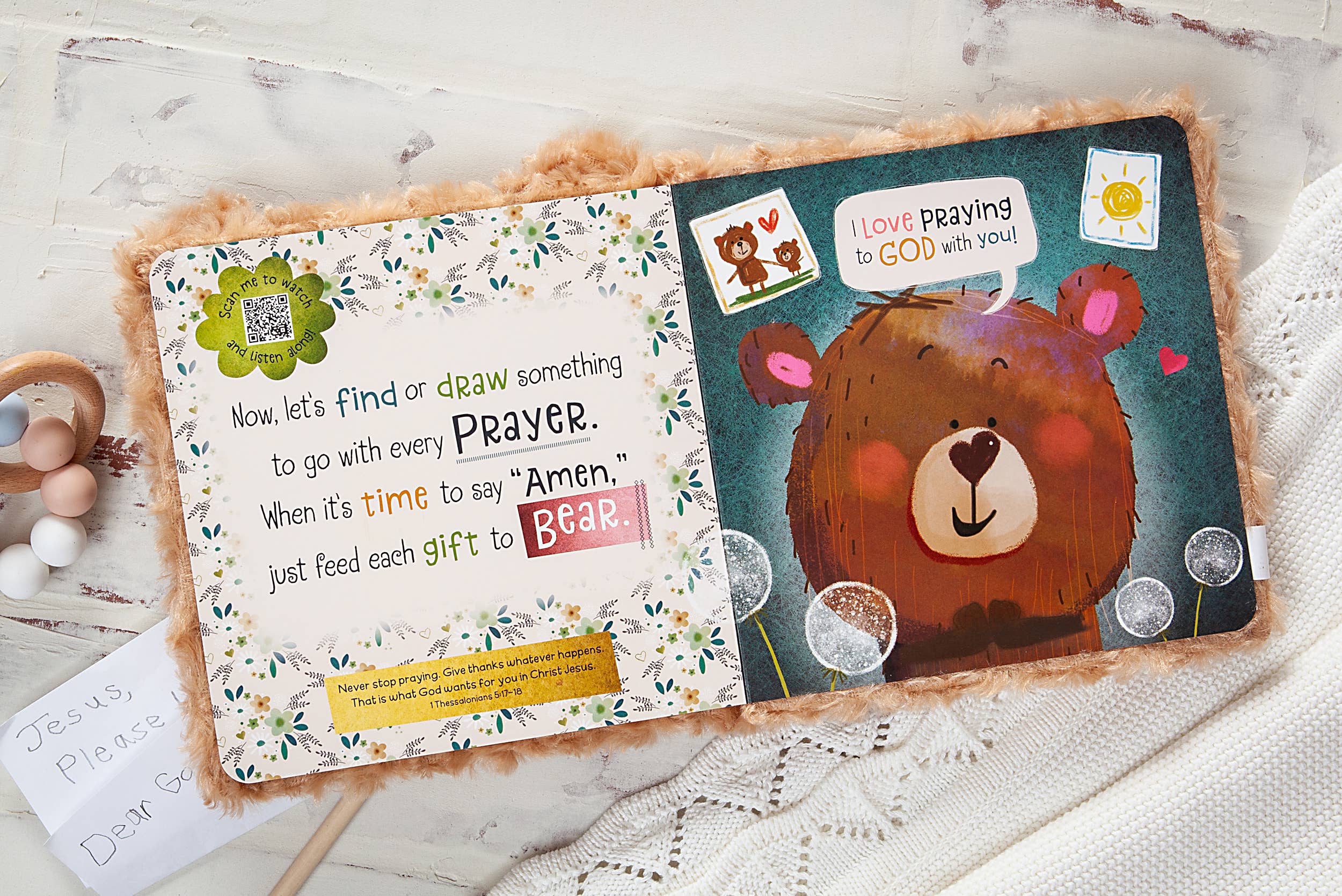 BroadStreet Publishing Group, LLC – Großhandel Religionsbuch – Gebetsbär (Gebetbuch für Kinder, Valentinstagsgeschenke)2