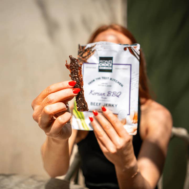 People's Choice Beef Jerky - Wholesale Jerky - Test Kitchen - Korean BBQ Beef Jerky 2.0oz4