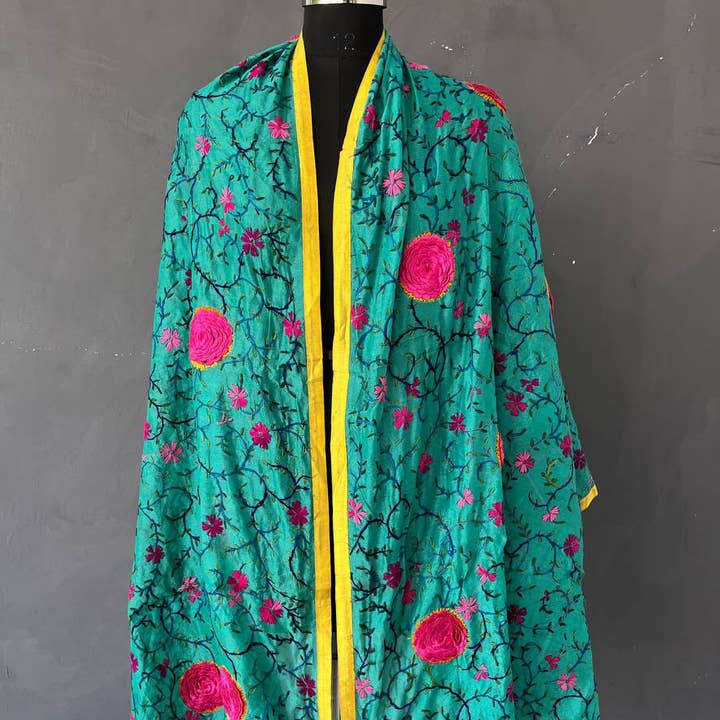 Bhawana Handicrafts – wholesale Wrap - Dam – Bröllopskläder Indiska pakistanska traditionella Jaipuri Dupatta