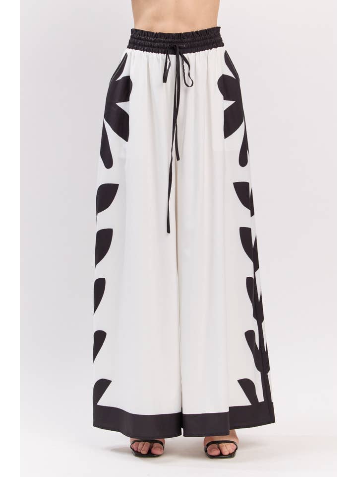 Peace Love Line - Wholesale Top & Pant Set (NOT Loungewear) - Women's - PL7472 - PRINTED WOVEN TOP AND PANT SET11