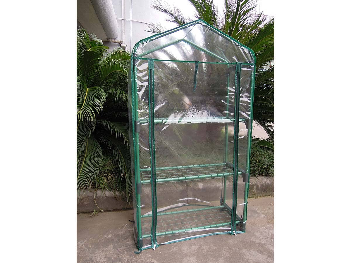 JARDIN Y NATURA OUTDOOR & GARDEN PRODUCTS SL - Wholesale Trellis - Greenhouse with 3 shelves - CRECE31