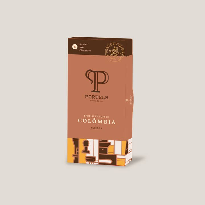 Capsule Coffee Colombia Alto Das Aguillas for wholesale by Portela