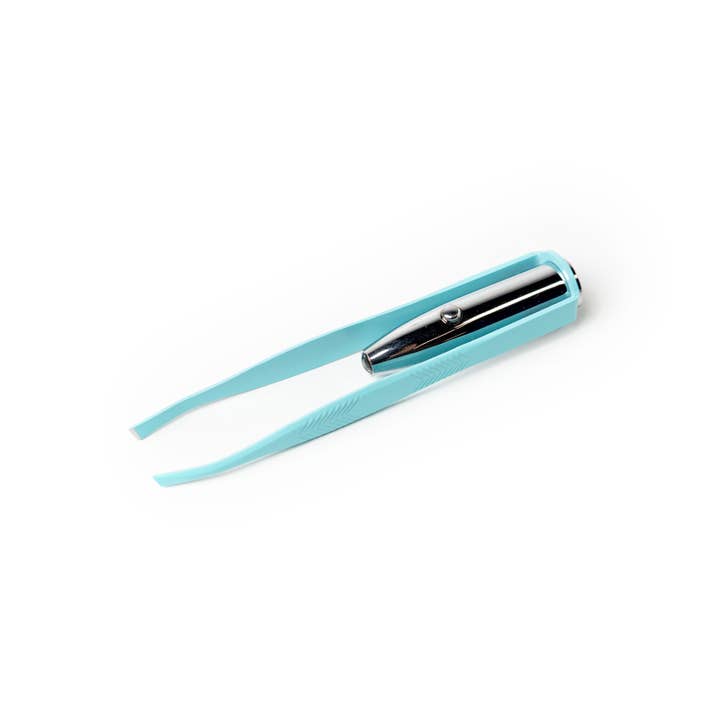 DM Merchandising - Wholesale Tweezers - Lemon Lavender Light Up Tweezer