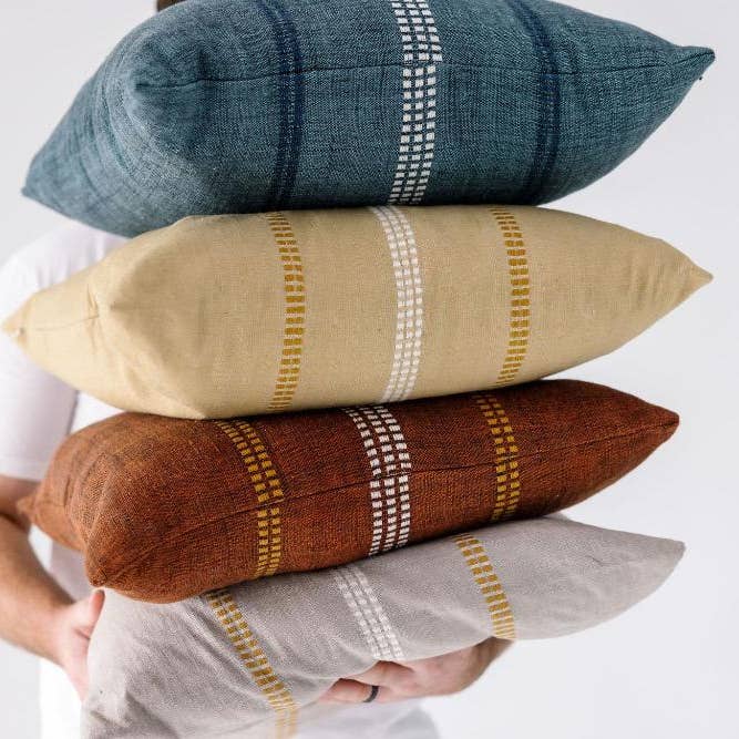 Sabahar - Wholesale Throw/Decorative Pillow - Zenach Handwoven Ethiopian Cotton Throw Pillow (Copy)7