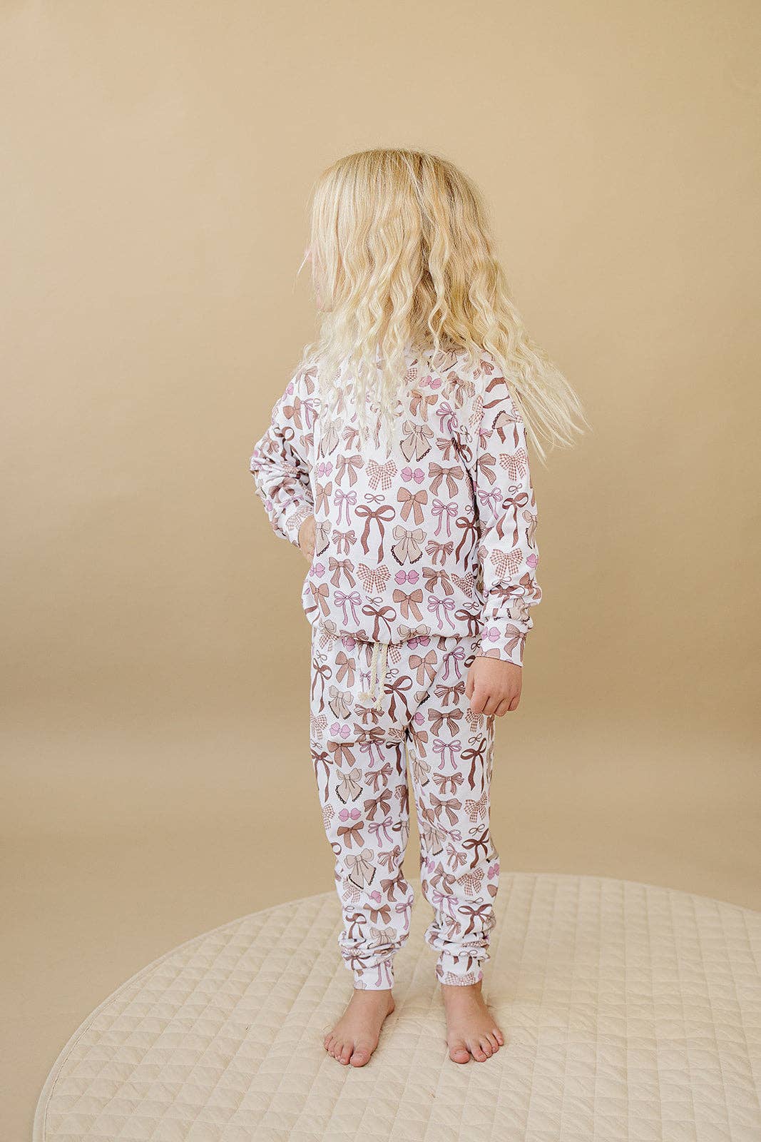 Lucky Panda Kids - Wholesale Top & Pant Set - Kids - Jogger Set | Mocha Bows15