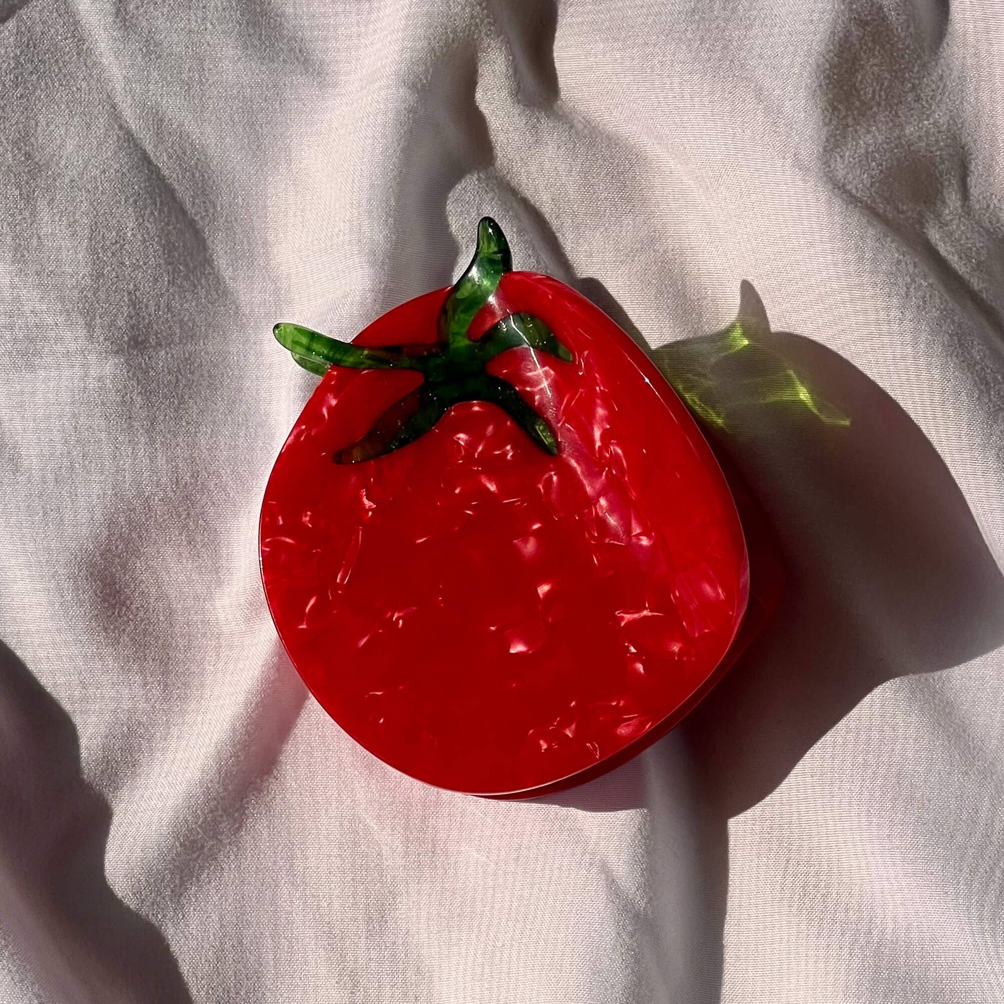 Jenny Lemons - Wholesale Hair Clip - Women's - Midi Tomato Hair Claw Clip7