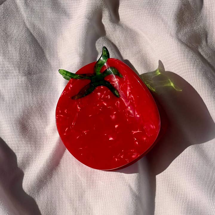 Jenny Lemons - Wholesale Hair clip – Women’s - Midi Tomato Hair Claw Clip7