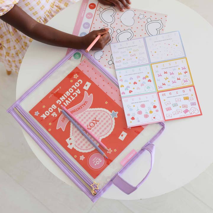 MagicPlaybook – wholesale Målarbok - Barn och baby – Alla hjärtans dag aktivitetsbok - över 20 aktiviteter för barn!