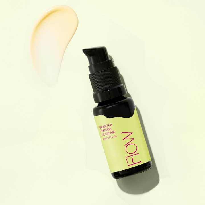 Green Tea & Peptide Eye Cream for wholesale by Flow Cosmetics