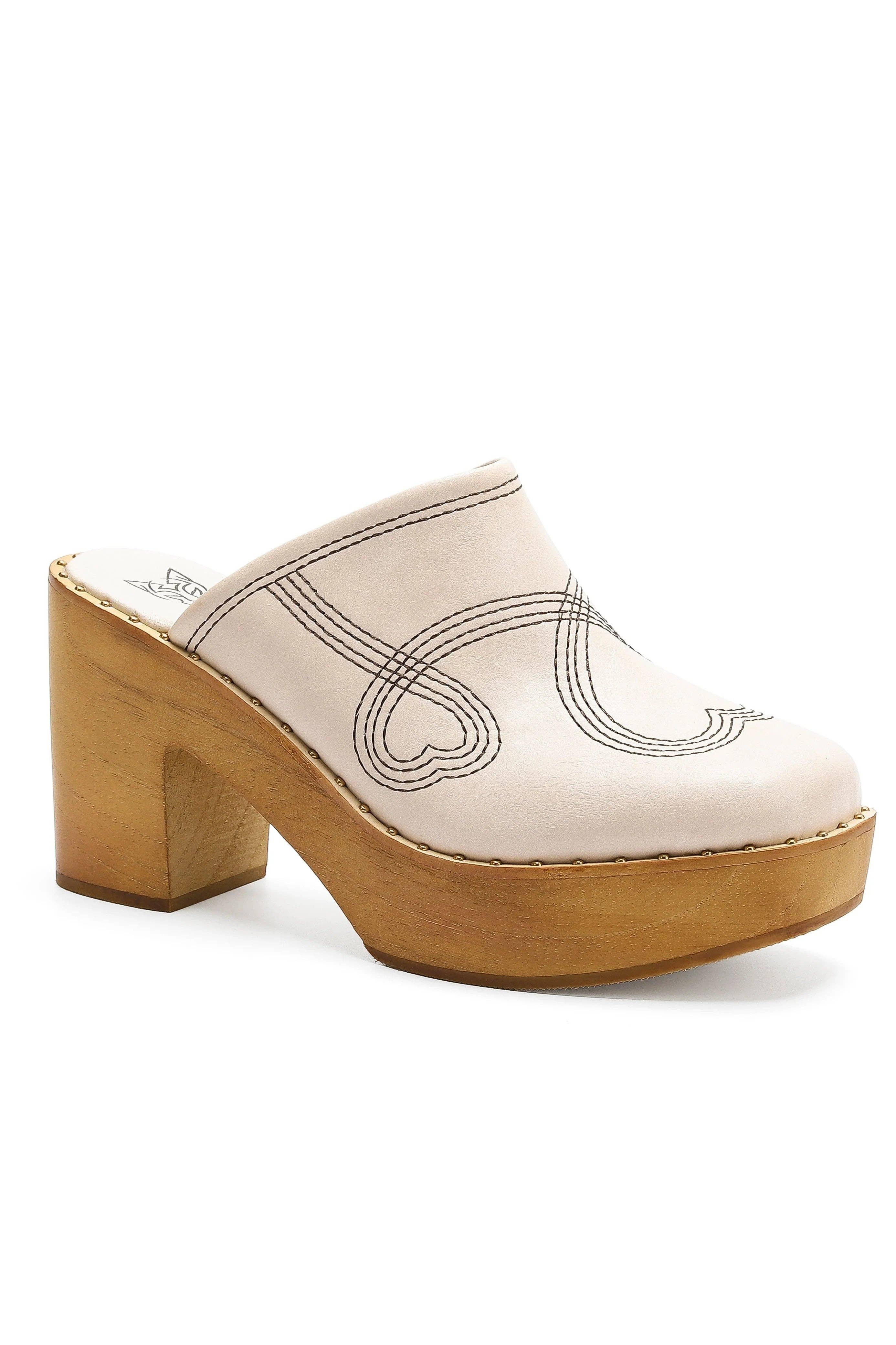 Mars Sky Shoes Wholesale - Wholesale Clogs - Women's - Beast Fashion PRESLEY-28 Women Retro Wooden Platform Clogs-12 Pairs Pack-46.35/Pair2