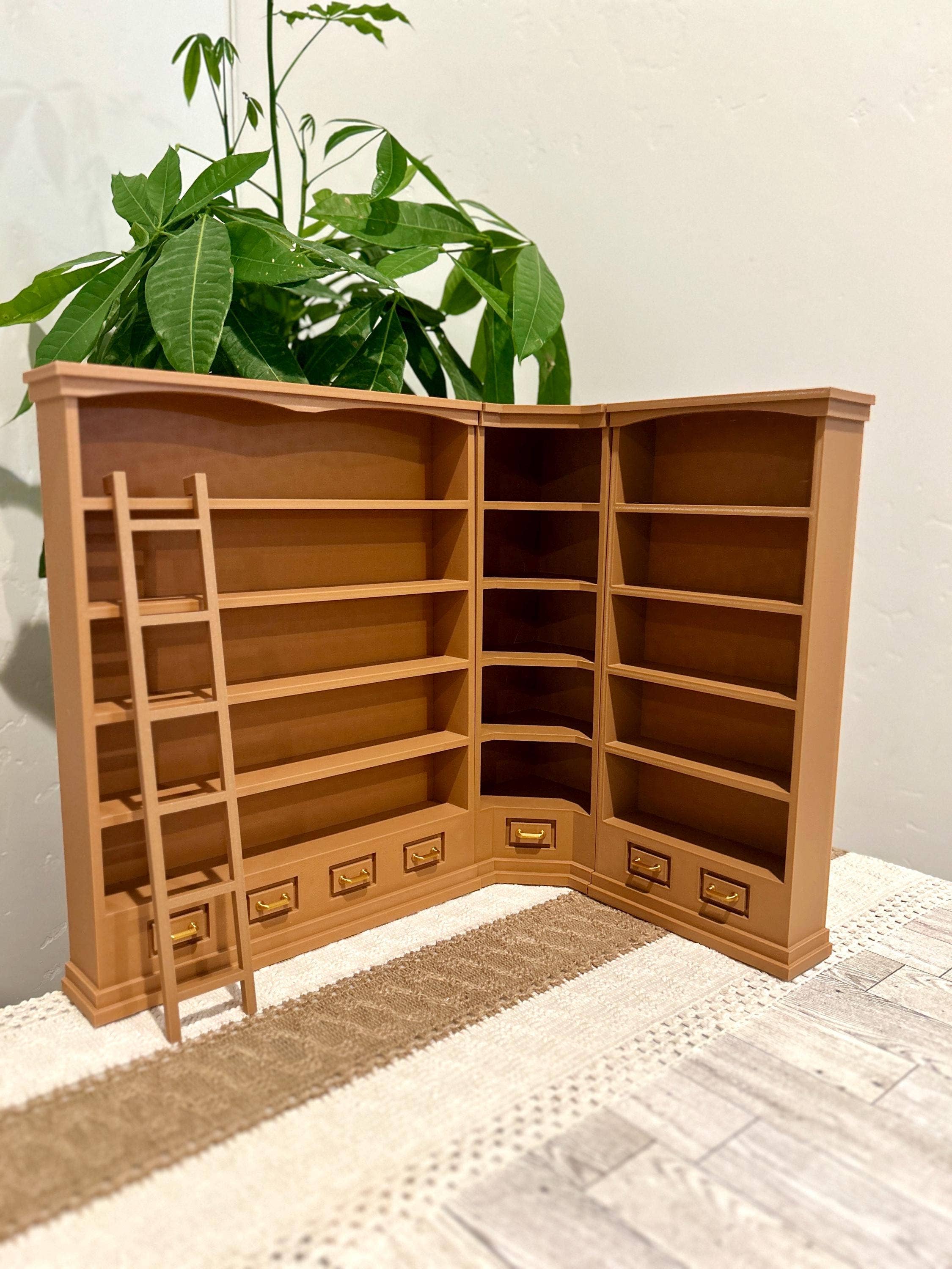 Modern Home Decorations – wholesale Bookcase – 1/6 scale Mini Library | Mini bookshelf | Mini books | Mini Book Display2