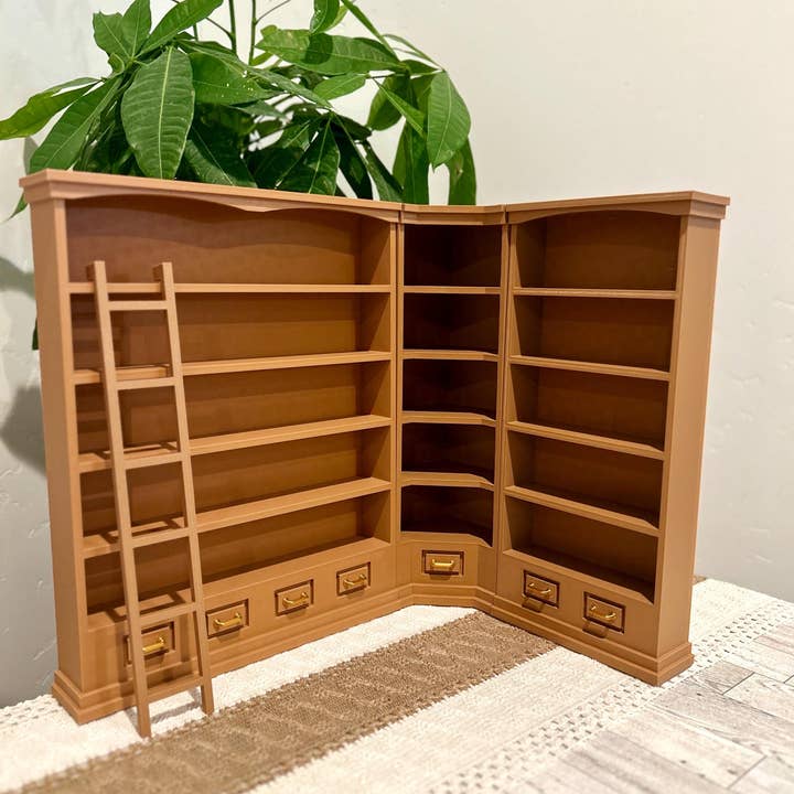 Modern Home Decorations – wholesale Bookcase – 1/6 scale Mini Library | Mini bookshelf | Mini books | Mini Book Display2