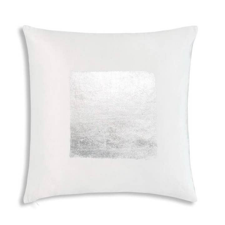Verona Pillow - Ivory Silver for wholesale by Marie Burgos Collection