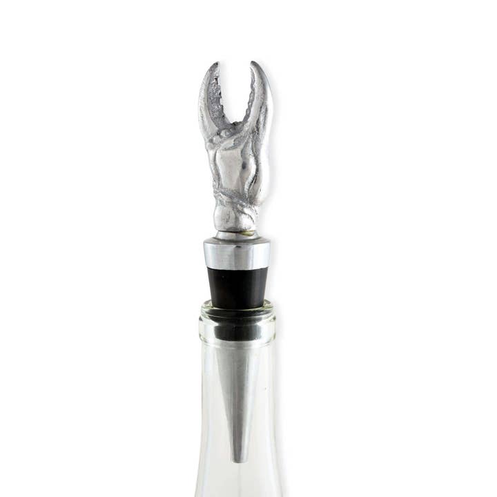 Crab Bottle Stopper for wholesale by Arthur Court