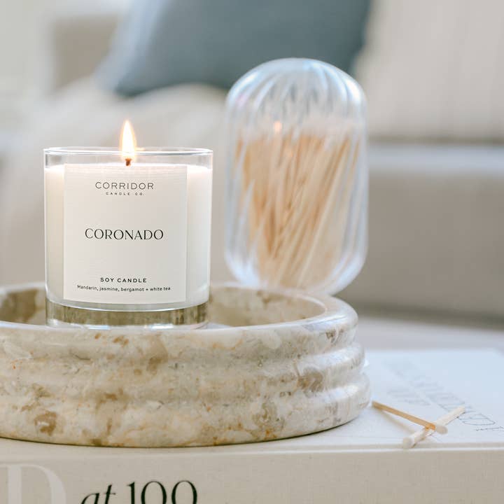 Corridor Candle Co. - Wholesale Jar/Filled Candle - Coronado Soy Candle0