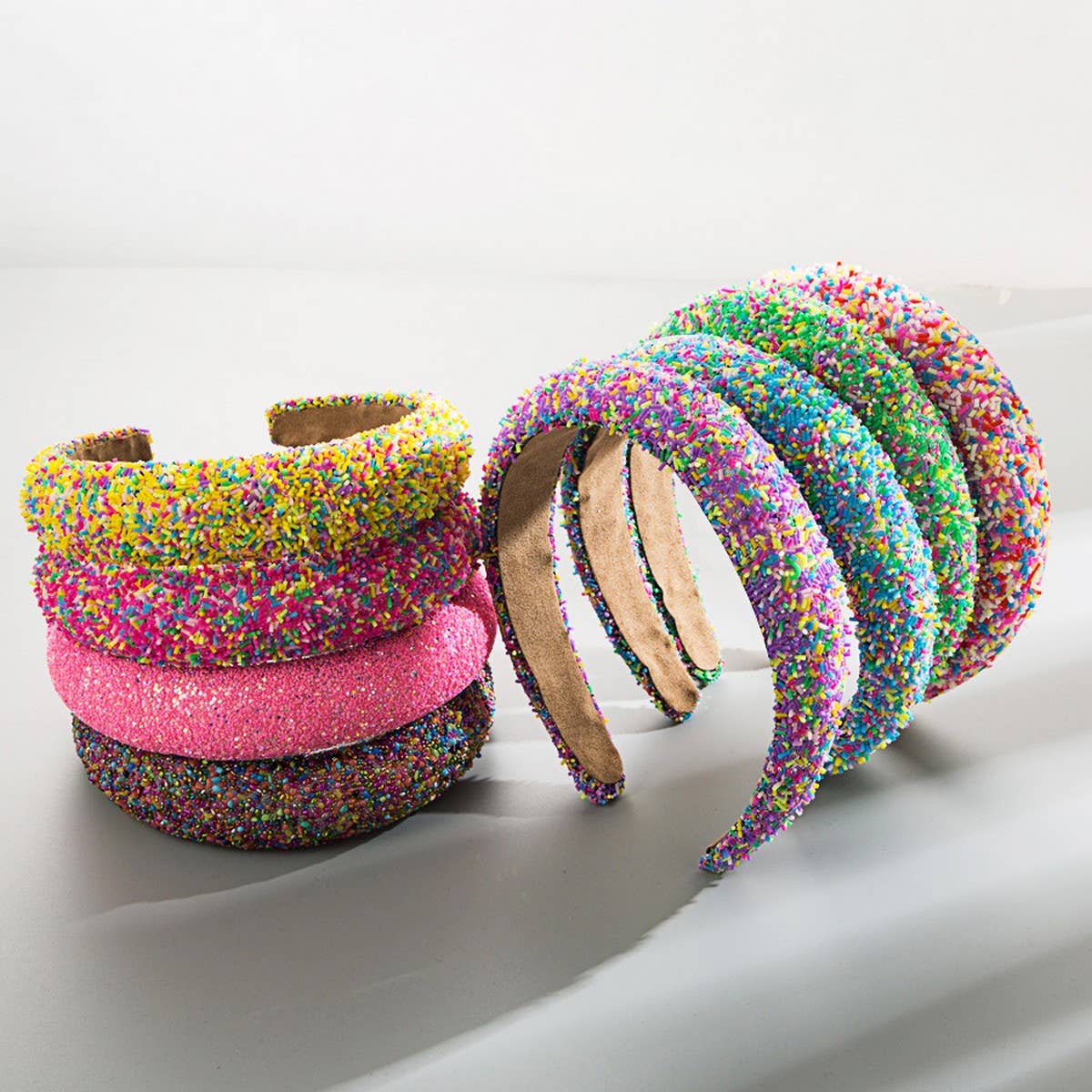 ACCITY - Wholesale Fashion Headband - Women's - ICE CREAM CAKE ROUND HEAD HOOP HEADBAND_CWAHA0728211
