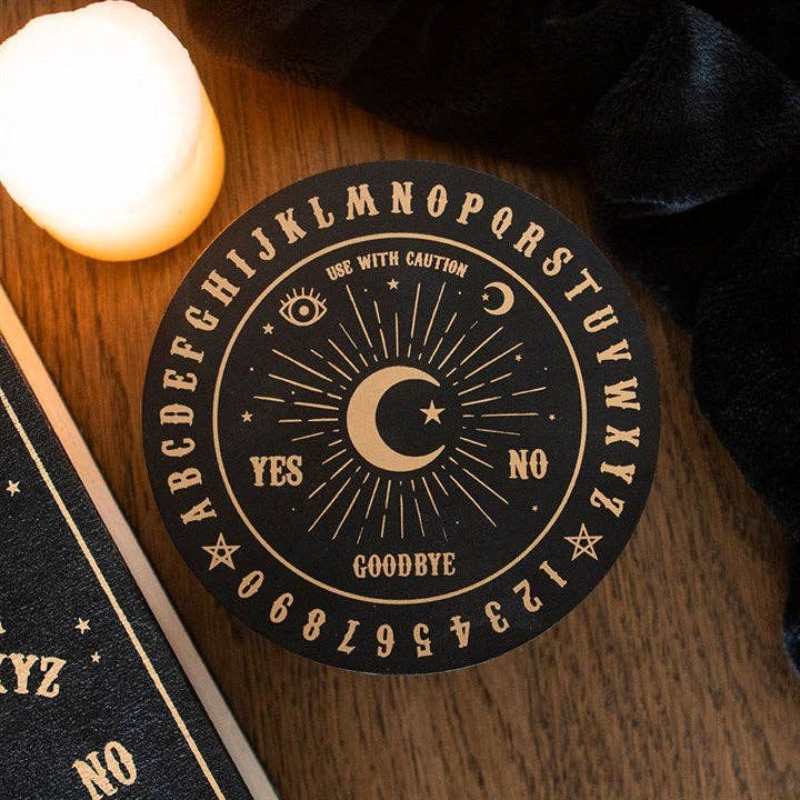 Something Different Wholesale – wholesale Jewellery box/organiser – Black Gothic Ouia Talking Board Jewellery Box1