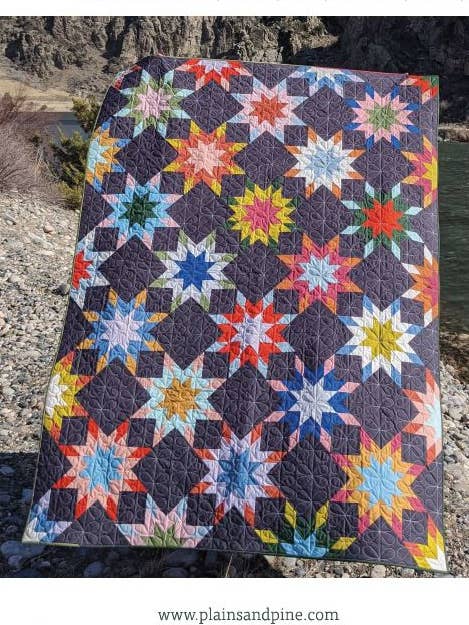 PP-03 Padrão de Colcha Estrela Não Está Só por atacado de Plains and Pine