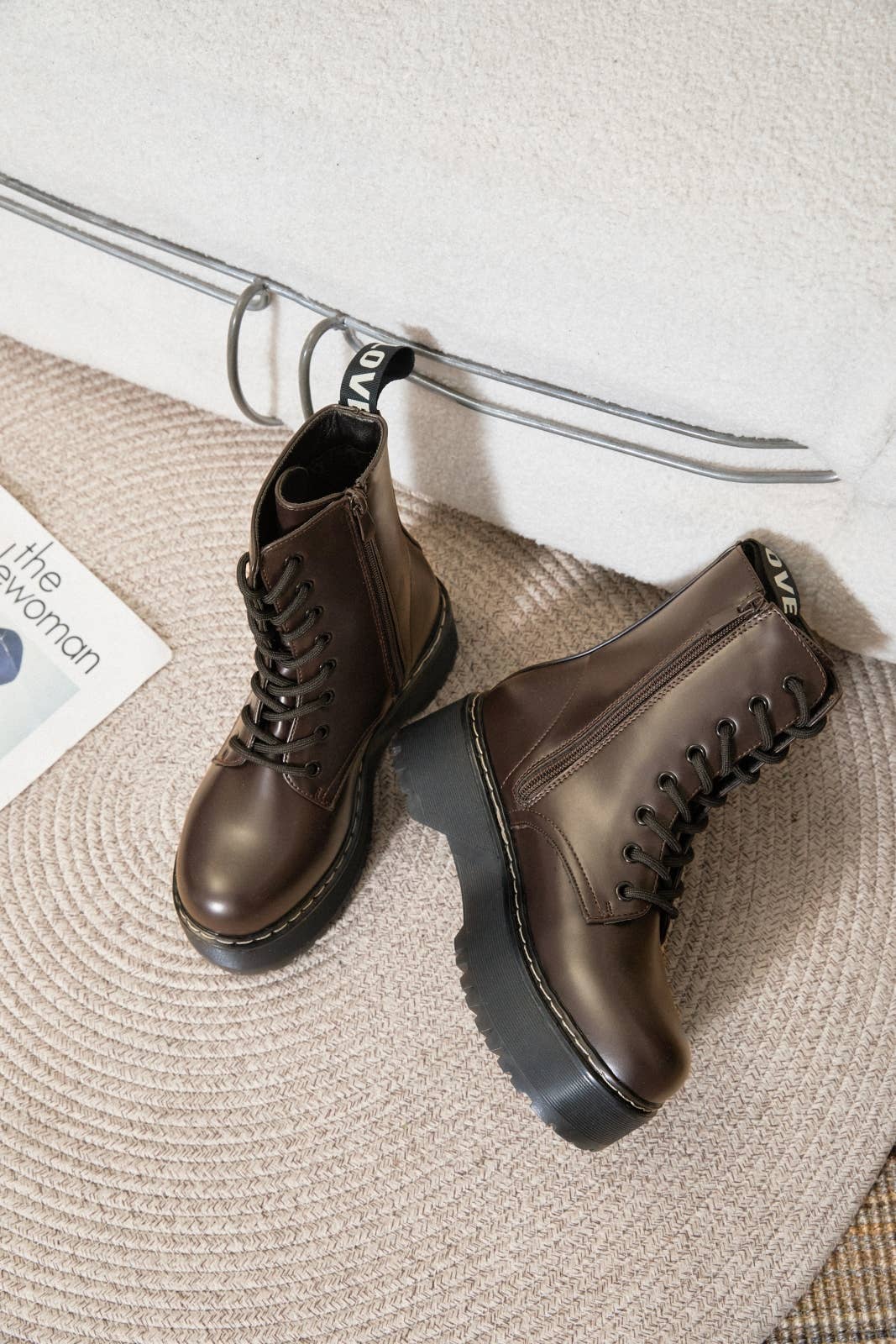 ERYNN - Wholesale Laarsjes - Dames - Plateau-enkellaarzen - Charlee11