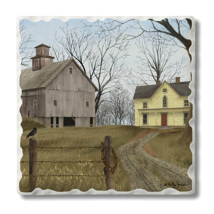 CounterArt/Highland Home/Thirstystone/CoasterStone - Wholesale Retailer Display - Home & Living - Simpler Times Pre-Packed Single Tumbled Tile Coaster Display
