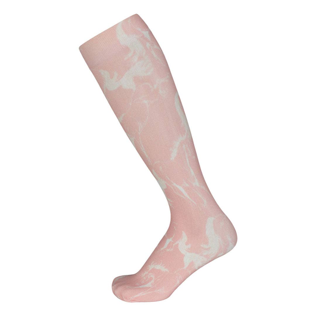 JPC Equestrian – wholesale Socks – Women's – AWST Int'l Lila Linear Horse Socks2