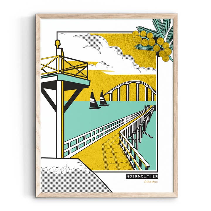 Toon NOIRMOUTIER Metaaleffect voor wholesale door Le Beau Bazar