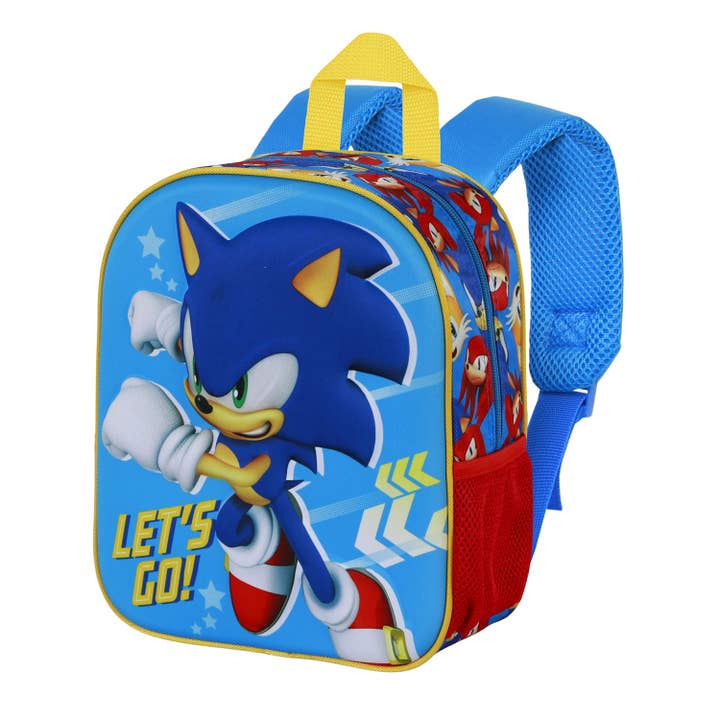 Sonic The Hedgehog - SEGA Go-Zainetto 3D Elite per la vendita all'ingrosso da parte di KARACTERMANIA