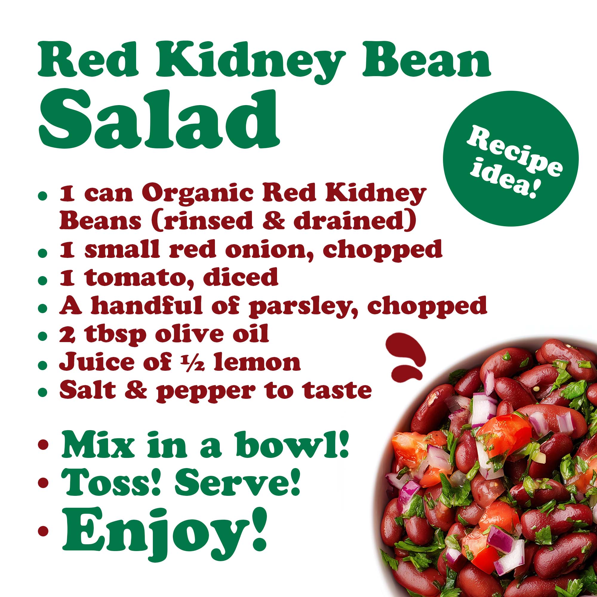 Food To Live - Wholesale Beans - Organic Canned Red Kidney Beans – Unsalted, Non-GMO, Vegan. Ready to Eat. Perfect for Salads, Soups, Pasta e Fagioli. Wholesale – by Food to live5