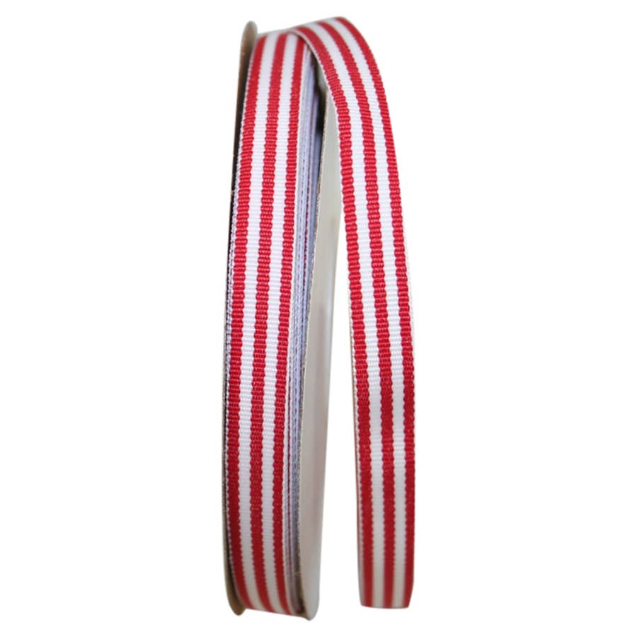 LaRibbons 1 Inch Wide Double Face Satin Ribbon - 25 Yard (252-Hot Red)