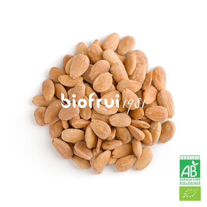 Blanched Spanish almond (white) toasted | Bulk bag 5 kg for wholesale by BIOFRUI1981 / Ex-Biofruisec
