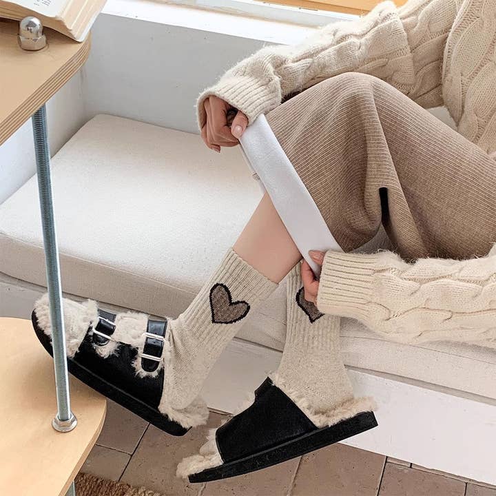 Gohobi (We cover U.S. import duties) - Wholesale Socks - Women's - Gohobi Wool Heart Socks8